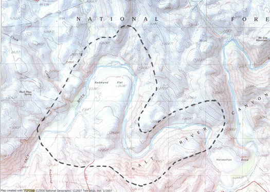 Redmond Closure Map